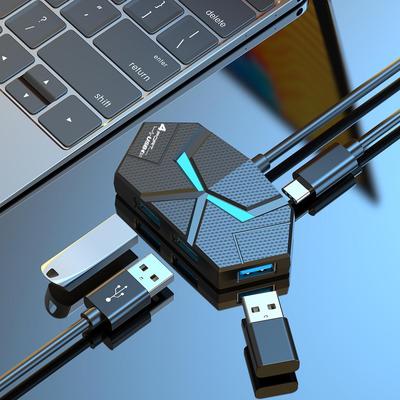 USB 3.0 Erweiterung: 7-Port Dockingstation Hub für Laptop/PC U-Disk-Konvertierung