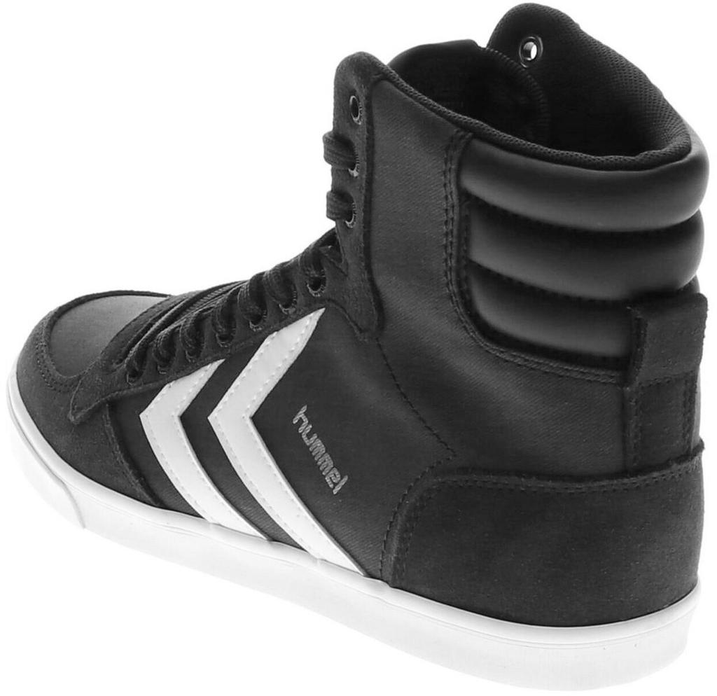 Кроссовки Hummel Slimmer Stadil High Canvas черные/пурпурные