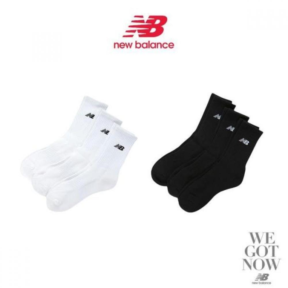 

New Balance Men S Long Neck SockS 3 Pack Nbgedab101 blacks