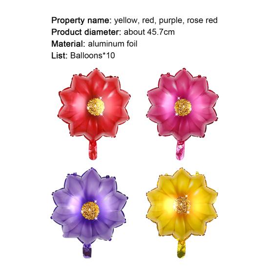 Decorative Balloon Inflatable Portable Bright Color