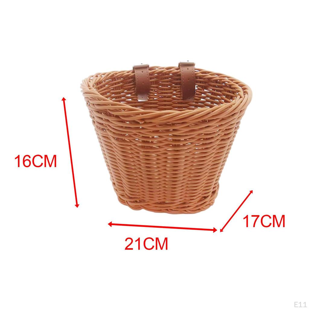 Kids Bike Basket - Front Handlebar Carrier for Young Riders