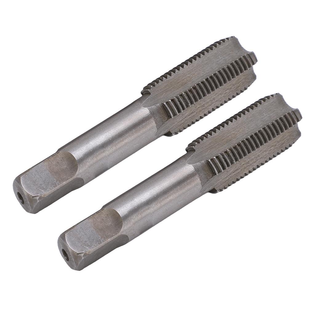 2Pcs Straight Flute Tap High Speed Steel Metric Hand Flute Tap Standard Screw Tapping ToolM14x1.5