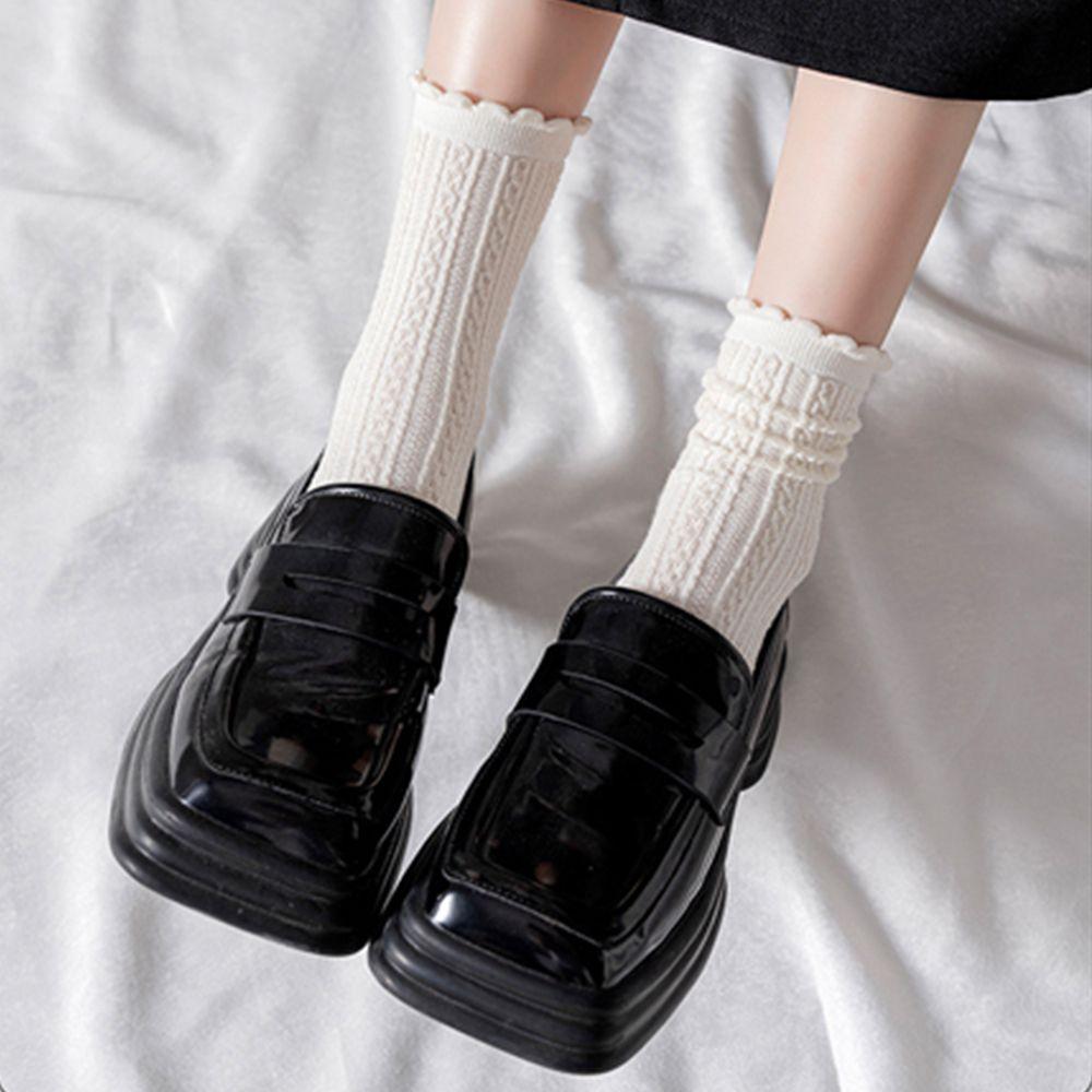 

Cotton JK Mid Tube Socks Lolita Socks Fashion Women Socks Japanese Style Socks School Uniform Socks