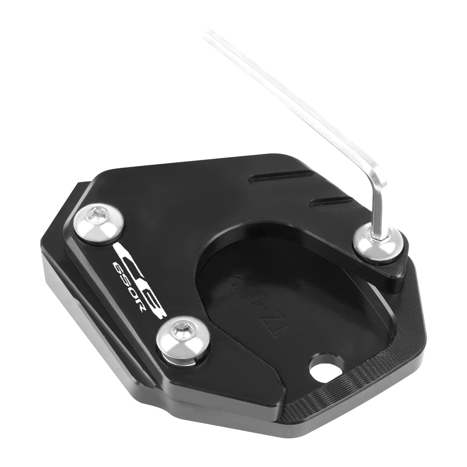 

Для HONDA CB 650R CB650R CB300R 2019-2025 CB 650 R CB500X/F CB400X Подставка для ног Боковая подставка Удлинитель Подставка Увеличить пластину чёрный