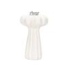 Decorative Big Belly Ceramic Vase with Light Luxury Style