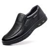 Men's 2025 Genuine Leather Sandals - Comfortable, Breathable, Soft Sole Dad Shoes
