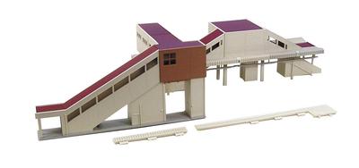 KATO N Gauge Suburban Bridge Station Building Expansion Set 23-123