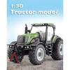 1/30 Alloy Tractor Model Diecast Metal Farming Tool Car Cultivated Land Car Agricultural Vehicles Model with Sound Kids Toy Gift