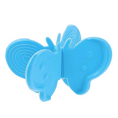 2Pcs Kitchen Anti-scald Clip Butterfly Shaped Heat Proof Bowl Plate Clamp Holder