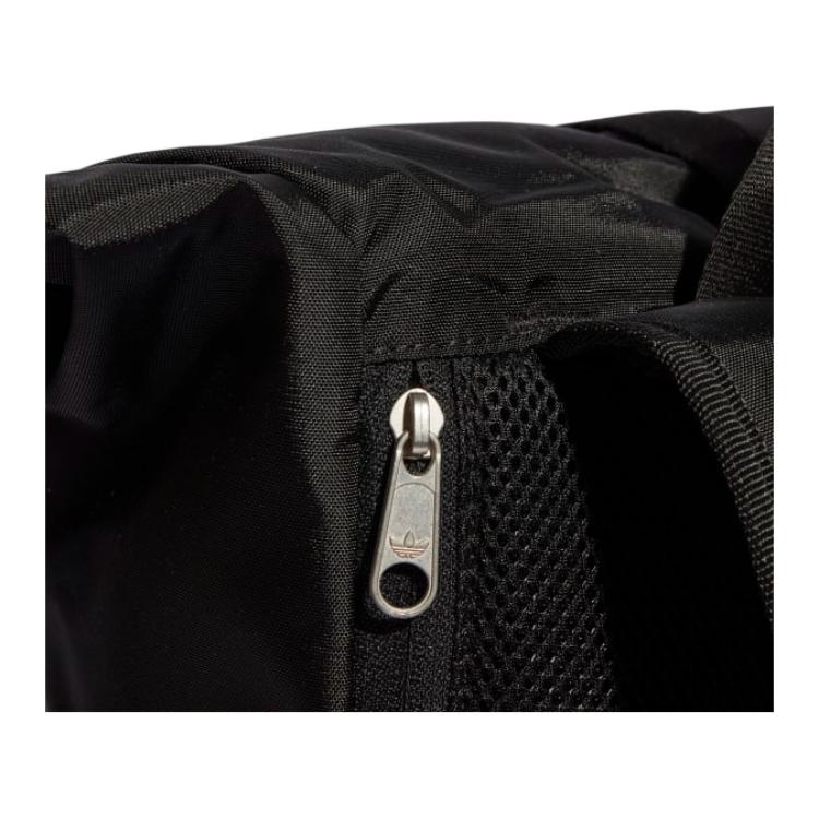 New Adidas Premium Essentials Roll Top Backpack Black IJ0766