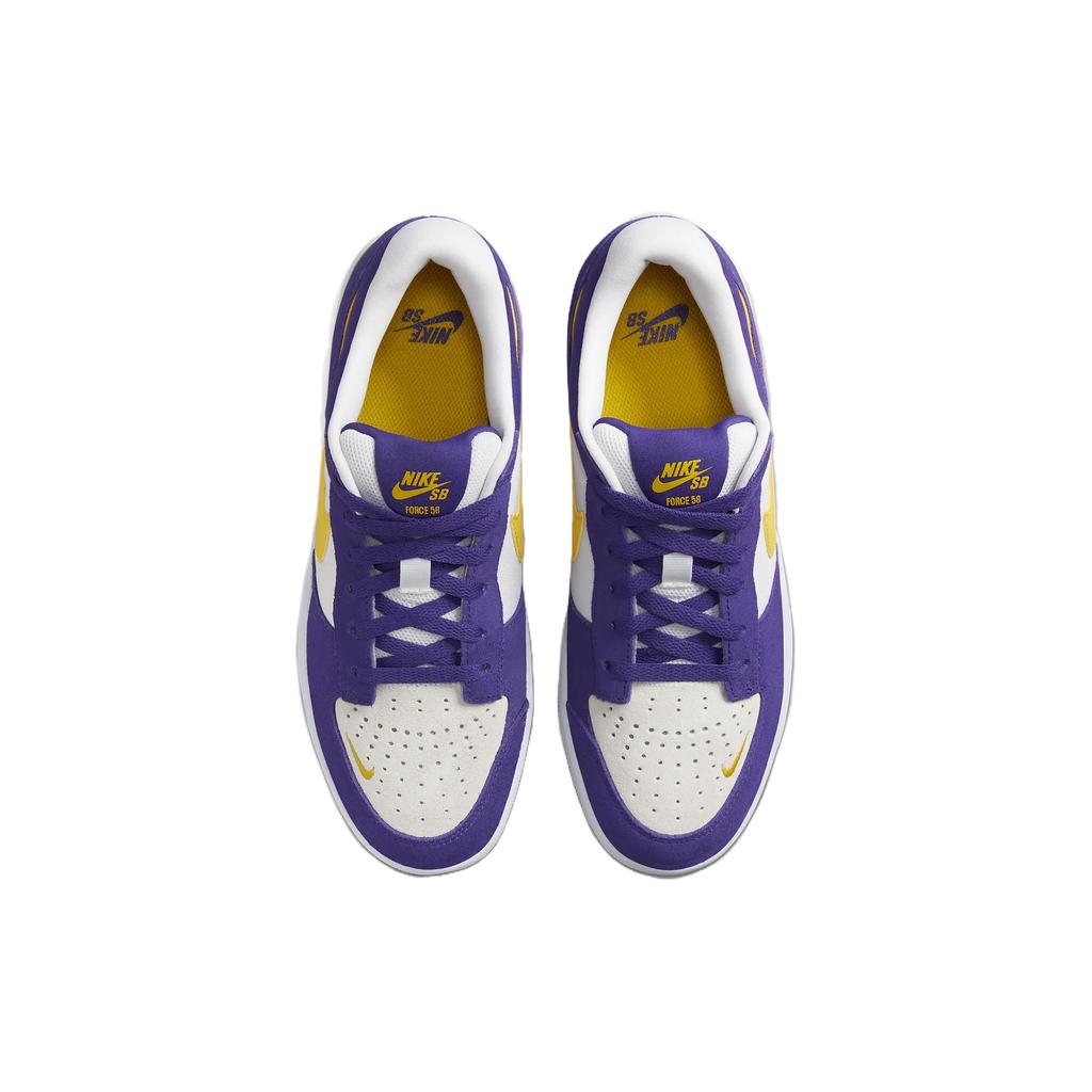 New Nike Sb Force 58 Court Purple Amarillo DV5477-500