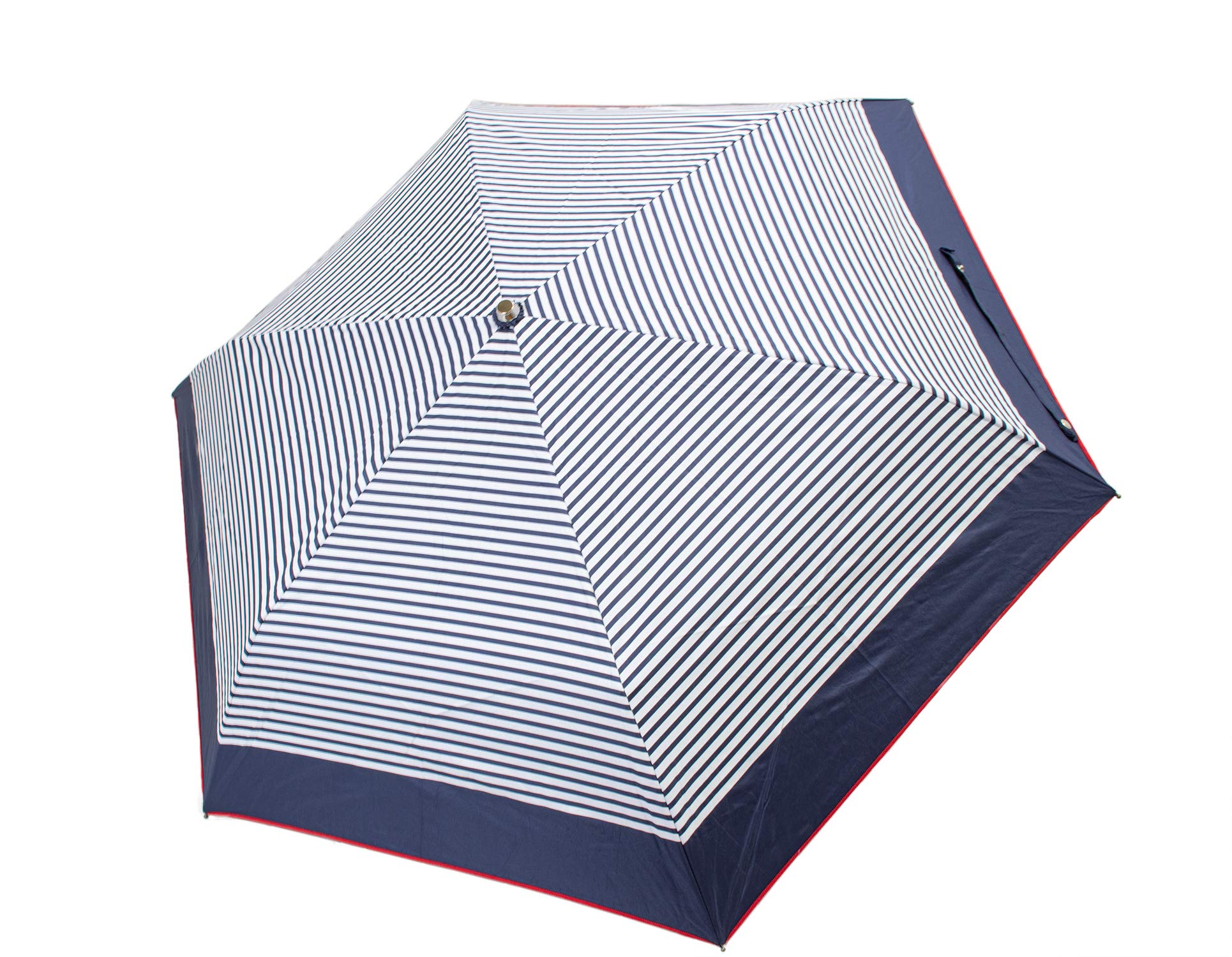 

Складной зонт Морской флот x 27514 с защитой от УФ-лучей, Мини, легко складывающийся, 50 см, С окантовкой, Молочно-белый, чёрный