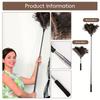 Extendable Feather Duster Reusable 1pc Feather Duster with Telescopic Handle Cleaning Tool for Ceiling Fans, Chandeliers, Blinds, Furniture