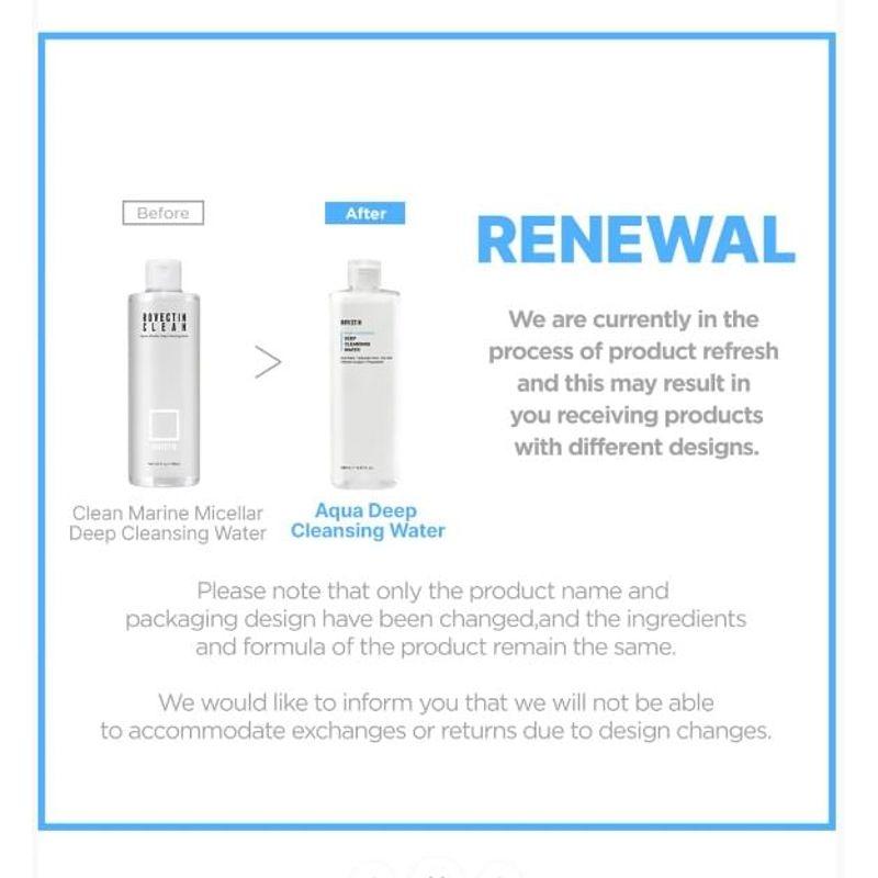 ROVECTIN Aqua Deep Cleansing Water