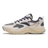 Anta Breathable Mesh Height Increasing Wear Resistant Low Top Retro Running Shoes Men Sneaker White Gray 912345595-3