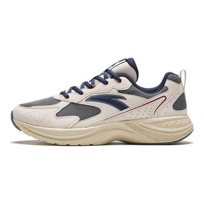 Breathable Mesh Height Increasing Wear Resistant Low Top Retro Running Shoes Men Sneaker White Gray 912345595-3