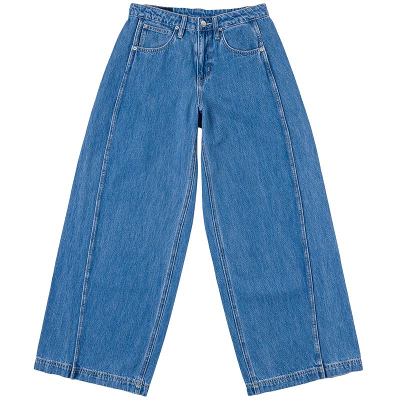 

Lee Women s Slouchy Ultra Loose Wide Leg Jeans 28