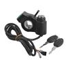 Thumb Throttle with Digital Voltmeter LCD Display Power Switch with Key Lock for Electric Scooter Electric Bicycle Parts Throttles 2