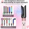 Haarglättaufsatz für Dyson Airwrap HS01 HS05 HS08, Sanfter Luftstrom Glättungsdüse für Air wrap für glattes poliertes gerades Finish