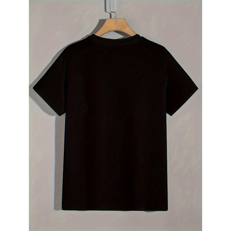 Evropské velikosti Pánské nadměrné velikosti 3D tričko s grafickým potiskem motorkáře a bikera - Celoplošný horký přenosový tisk, Krátký rukáv, Kulatý výstřih, Ležérní letní tričko