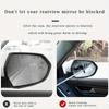 1 PC Side Mirror Squeegee,Car Mirror Squeegee,Retractable Car Rearview Mirror Wiper,Portable Car Cleaning Tool for Rainy Foggy Weather