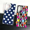 Polka Dots Art Fashion Desgin Shockproof Phone Case for Samsung Galaxy S26 Edge S25 Ultra S24 FE S23 Plus S21 Cover Anti Fall Fu