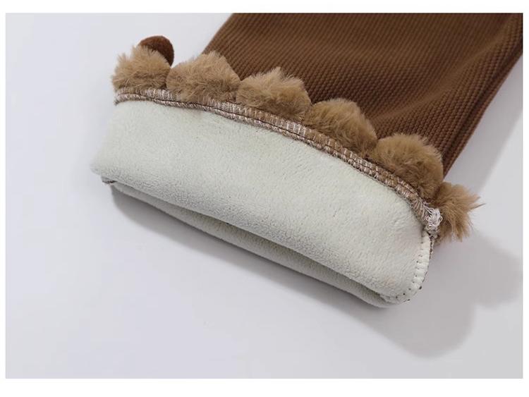 2024 Girls' Fashionable Elastic Leggings: Autumn/Winter Wear