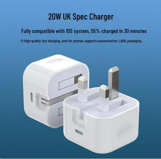 Dual-Port Charger for Apple PD Fast Charging with 16Pro Max Cable Set & Android/iPad Flash Charging