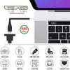 xiwai USB Male to Screw Mount Extension Cord 480Mbps Micro USB Female Extension Cable 2.0 Type-B - 3.0 Type-B