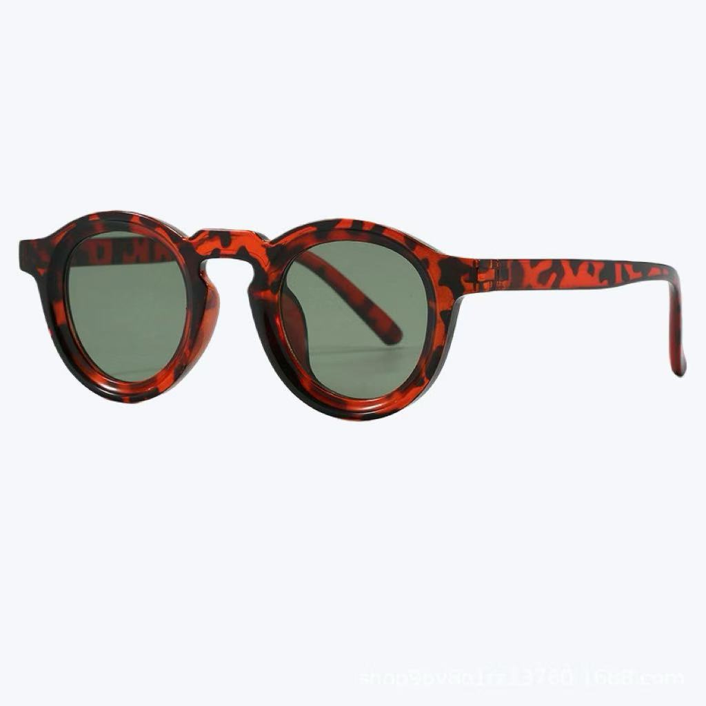 New Vintage Round Sunglasses Women Men Brand Circular Sun Glasses Female Oval Eyewear Sunglasses for Male Female Eyeglasses