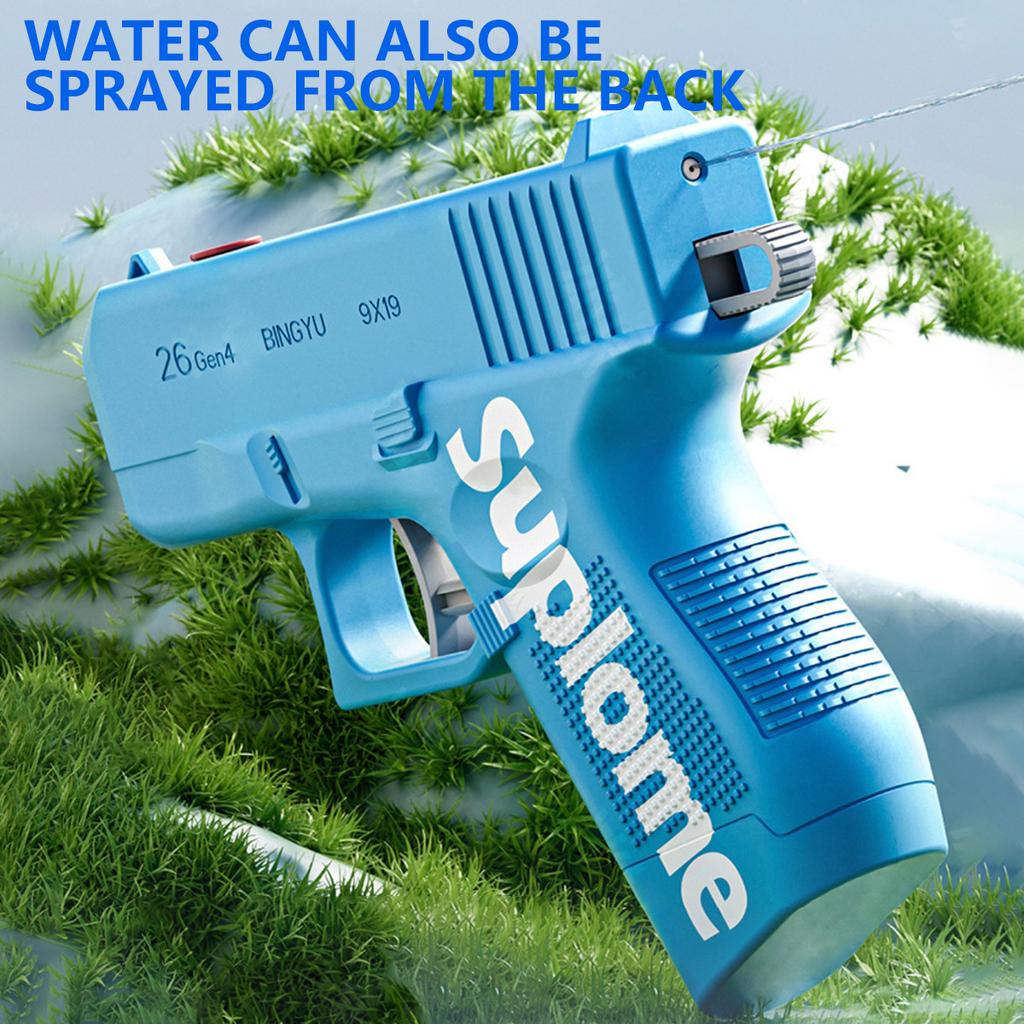 Prank Water gun Toy Handheld Manual Two-Way Water Gun Summer Mischievous Water Toy Children Outdoor Swimming Pool Toy Beach Gift