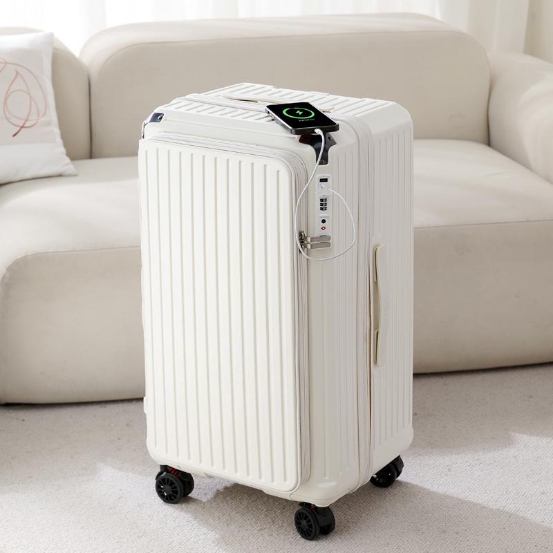 2025 Wear-Resistant 28-Inch Large Capacity Side-Open Trolley Suitcase 20-inch (4 wheels, carry-on YKK zipper)