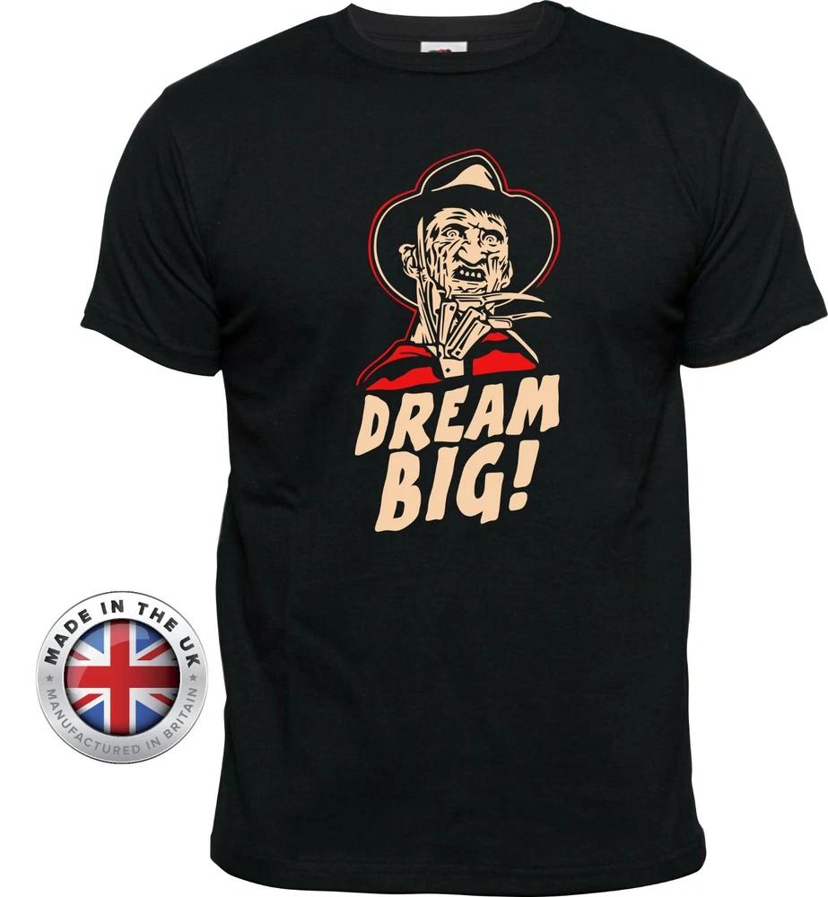 Nightmare On Elm Street T Shirt Freddy Krueger Tshirt Unisexs UnisexLadies Fitted S