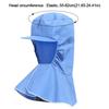 Neck Protector Dust-free Shawl Hat Breathable Work Cap New Work Hat  Workshop