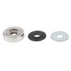 For Workshop Color as Picture Angle Grinder Flange Nut Grinder Flange Nut Set Hole Opener Gasket Manual Measurement Deviation