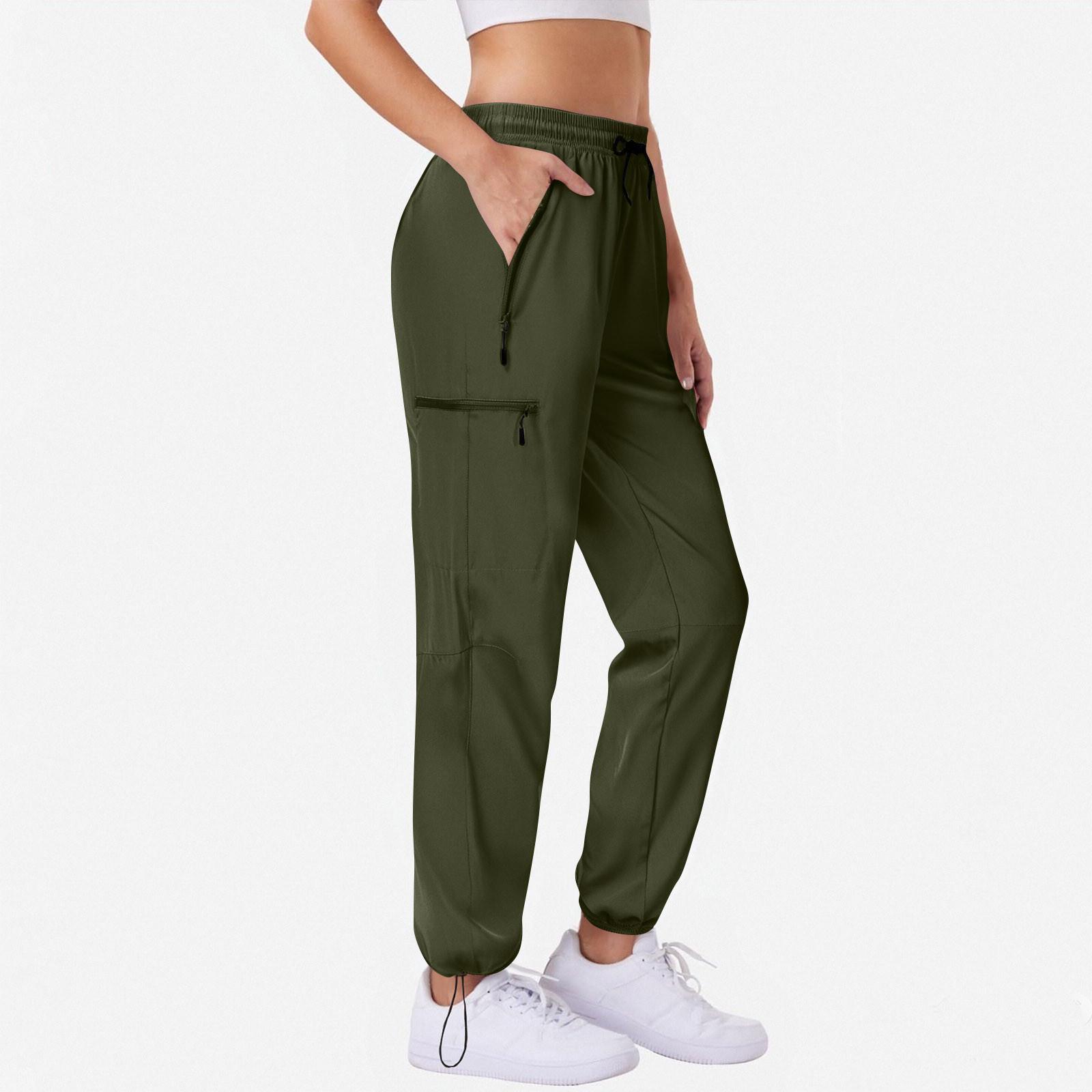 

Женские брюки карго из легкой и быстросохнущей ткани, повседневные и удобные летние брюки для активного отдыха и путешествий XXL