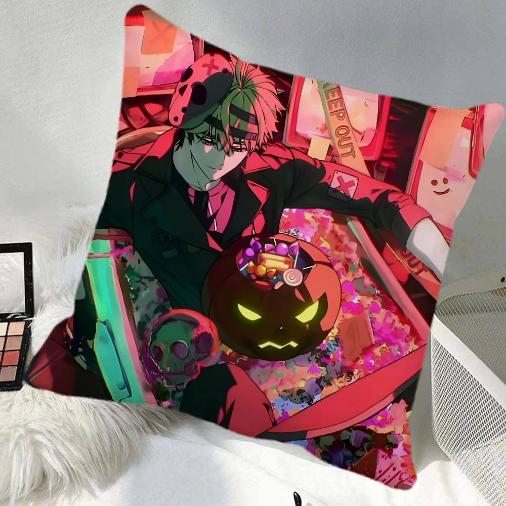 Anime Lu Guang Pillow Case Square Pillow Bedroom Sofa Leisure Comfort Cushion Car Home Decoration
