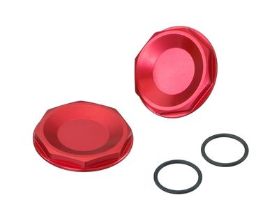 KITACO Aluminium-Gabelkappenabdeckung Z125 PRO (rot) (BR125H) 500-4030720