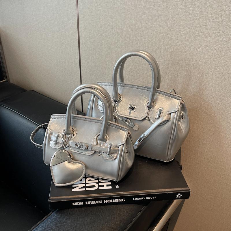 Handtasche Damen Neu Lässig Weiches Leder Pendler Schulter Schrägtasche