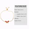 Ins Design Butterfly Bracelet Multi-color Zircon Woman Bracelet Gift
