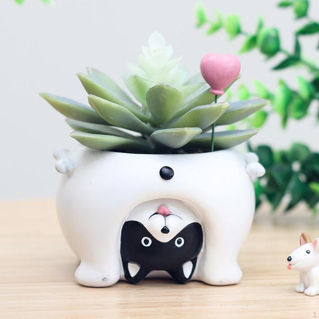 Pot Cute Animal Flower er Flowerpot Garden Decor Bonsai Pots Birthday Gift