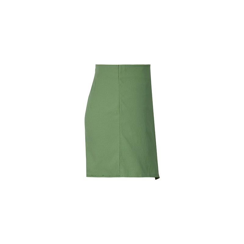 Solid Color High Waisted Culottes Button Decoration Comfortable Casual Green Shorts Summer Clothes Women 2026