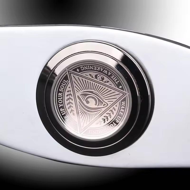 Metal EDC Eye Spinning Top Fingertip Gyroscope Sensory Fidget Toy Portable Fidget Spinner Anti Stress Relief Gadget For Daily