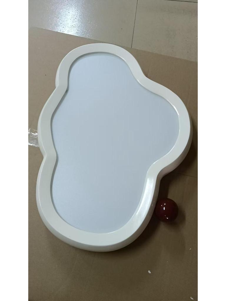 Eye-Protection Cloud Ceiling Light for Children's Bedrooms - Soft Cream Style, Full-Spectrum Lighting