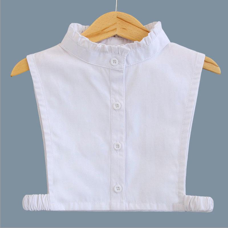 Kids Fake Collar Shirt Cotton Necktie False Collar Children Denim Detachable Shirt Collar Boys Girls Collares Mujer Faux Col