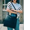 Rename Faux Leather 2-Way Marche Bag with Shoulder Strap RSG23036