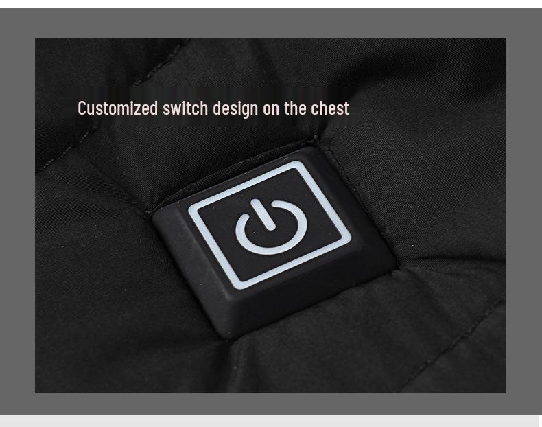 Smart Heating Vest with Graphene Technology – Available In 9, 13, 15, and 17 Heating Areas for Men & Women