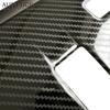 Carbon Fiber Color Steel Gear Panel Decorator Cover Fit for Isuzu D-MAX Mu-X DMAX MuX RHD 2015 2016 2017 2018