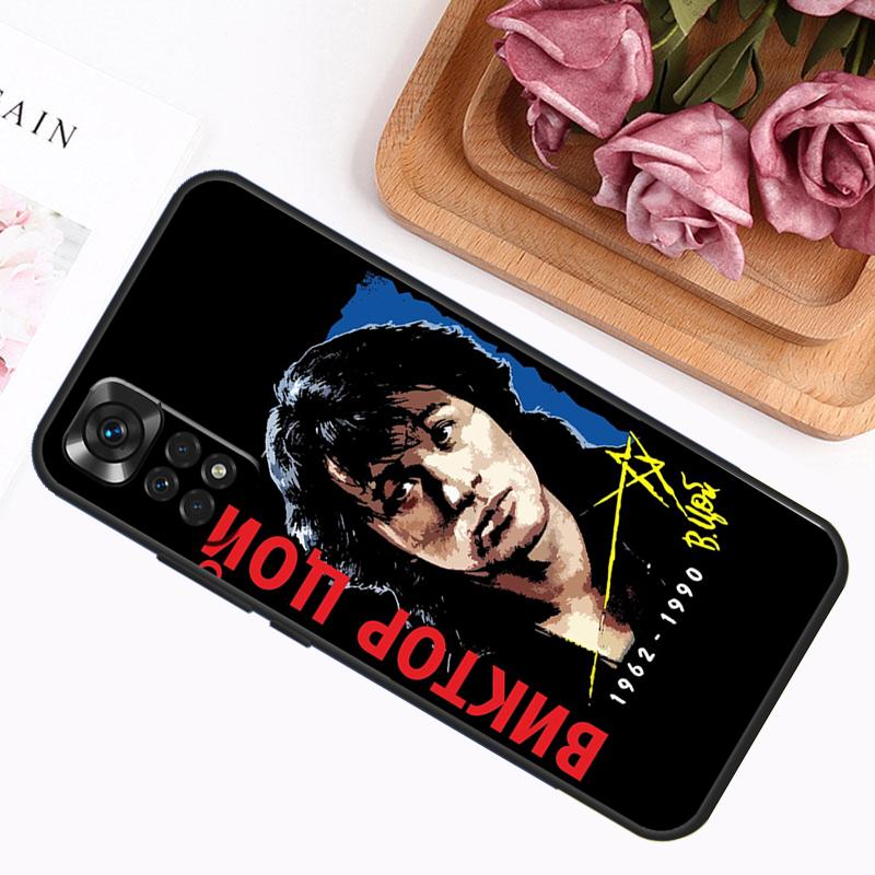 Viktor Tsoi Case For Xiaomi Redmi Note 14 Pro 13 12 11 9 10 9S 10S 11S 12S Redmi 14C 13C 10C 12C Cover