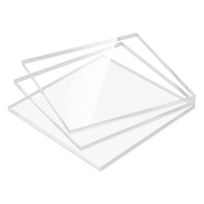 Rectangular Hanging Transparent Acrylic Signboard, 960x580x8mm